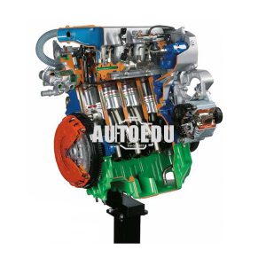 Mô hình cắt bổ Động cơ Fiat Alfa Romeo 8 van với Turbo Diesel Common Rail AE36015E