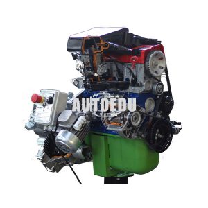 Fiat Petrol Engine with Multipoint Electronic Injection + Gearbox cutaway AE35222 IEE