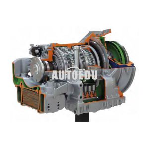 Heavy Truck Gearbox ZF 5HP cutaway model AE411071M