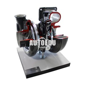 Truck Turbo Charger cutaway model AETTC