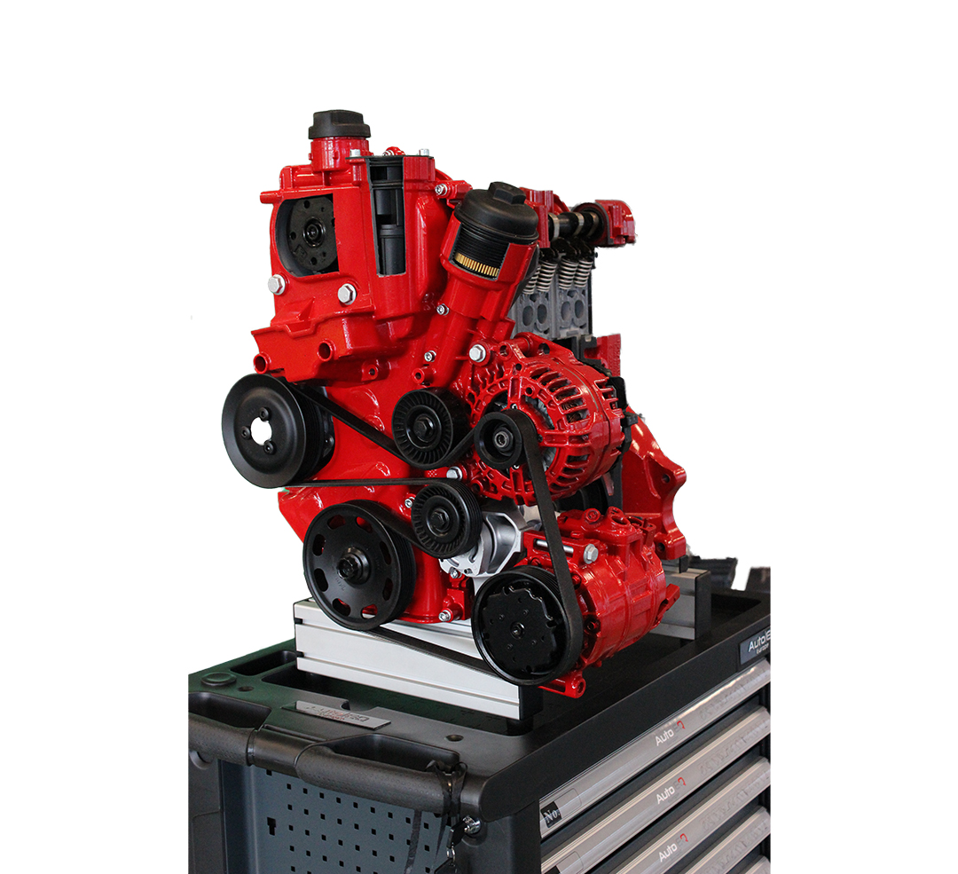 [:en]Petrol DOHC engine cutaway Educational Trainer IVDB03 AutoEDU[:]