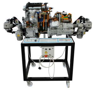 (English) Hybrid system petrol/electric system cutaway Educational Trainer AE34501WM AutoEDU